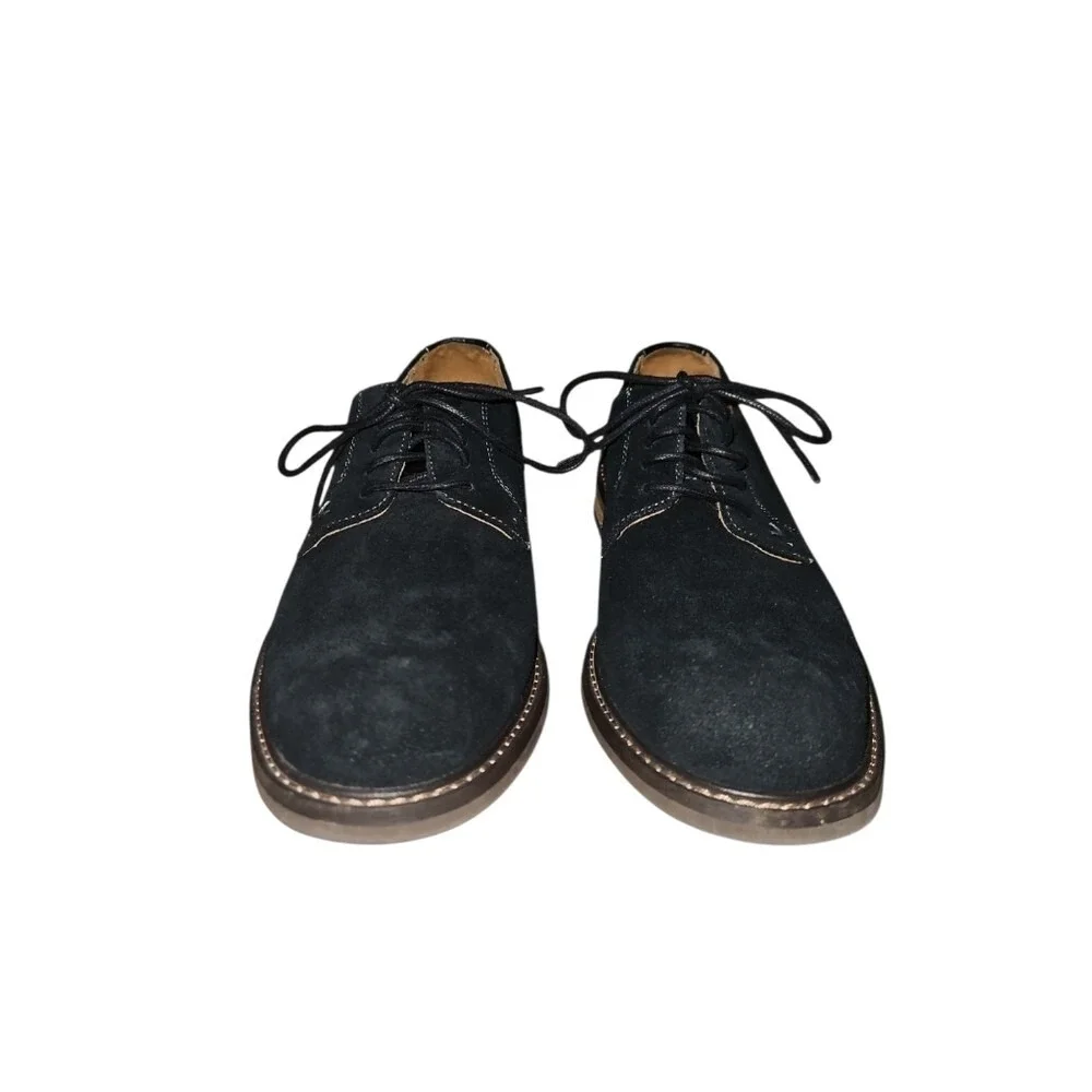 Vionic Browery Graham Black Suede‎ Oxford Men's Dress Shoe Size 8